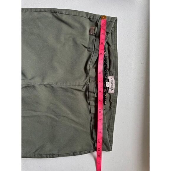 NANETTE LEPORE women’s dark sage green pull on pants - Picture 5 of 6
